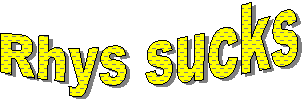 Rhys sucks